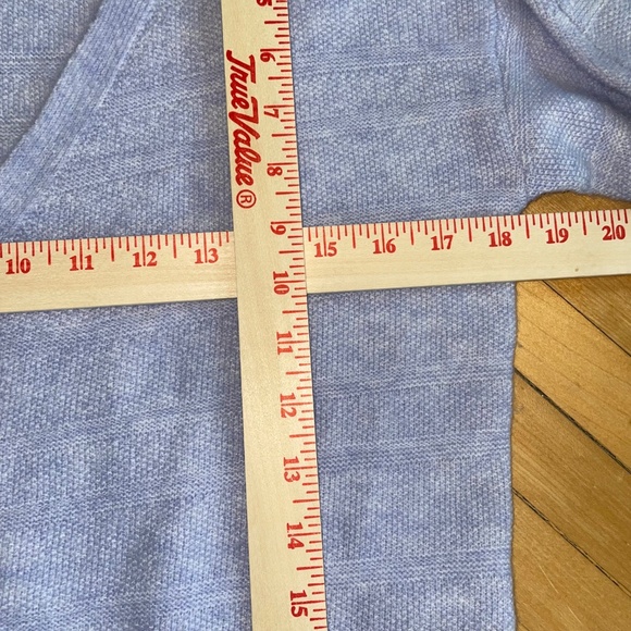 HEARTLOOM Anthropologie Malena V-Neck Wrap Sweater Side Bow Tie Coquette Ballet - Picture 8 of 9